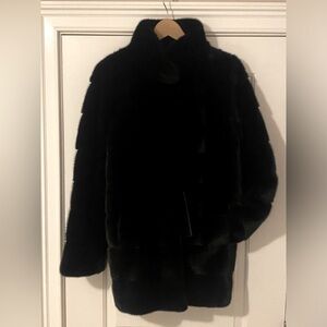 Maurizio Braschi Mink Stroller Coat NWT